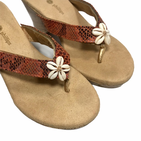 LINDSAY PHILLIPS SwitchFlops Wedge Heel Sandals - Picture 9 of 15